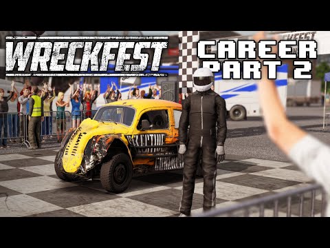Wreckfest Career Playthrough Part 2 | Regional Juniors | Wreckfest Live Stream
