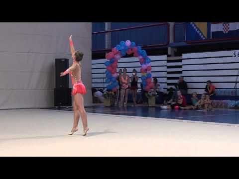 Sofi Nekrasova (RUS) hoop - 2.International tournament "Ševala Mujič 2012"