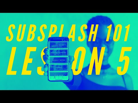 Subsplash Links lesson video thumbnail
