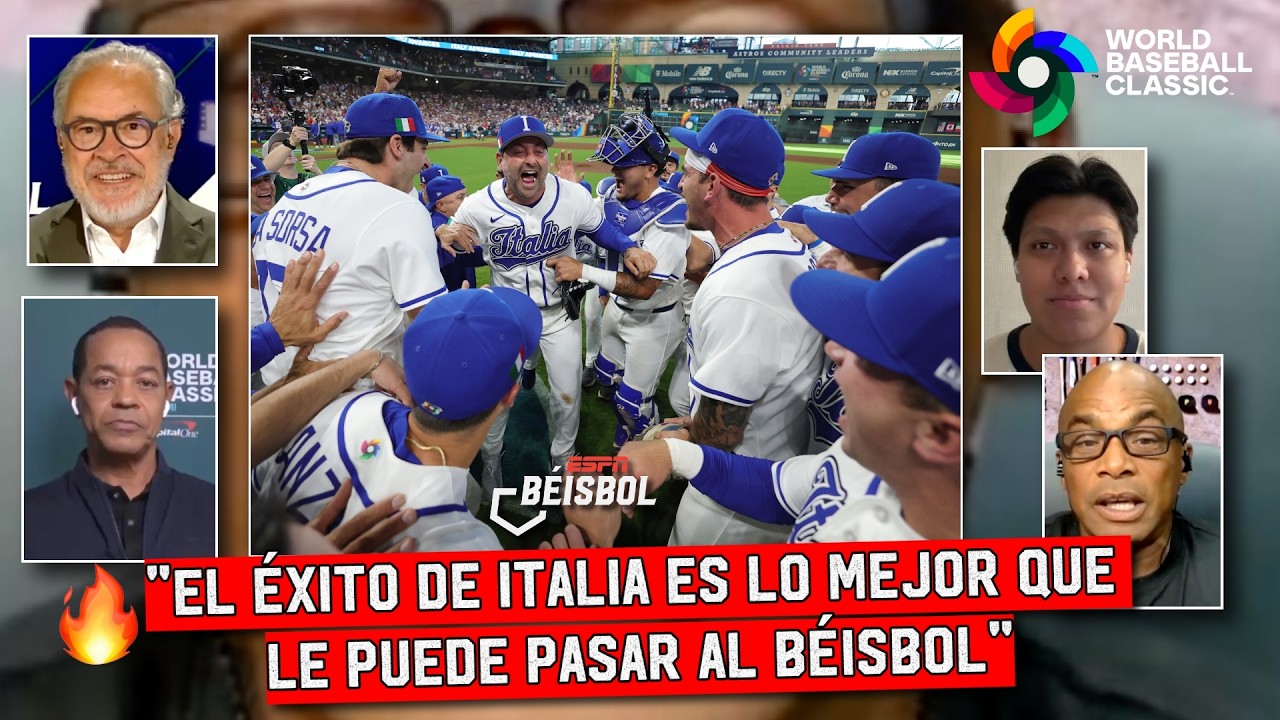 ITALIA en SEMIFINALES del CLÁSICO MUNDIAL, un EMPUJÓN para el deporte en EUROPA | ESPN Beisbol