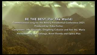 Lea Salonga 🎤Be The Best ( For the world)