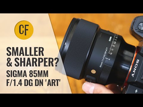 External Review Video m92pBHYENJc for SIGMA 85mm F1.4 DG DN | Art Full-Frame Lens (2020)