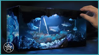 Creating an Underwater Hell with Killer Sharks – Full Resin Diorama Build | Polymer Clay/ Resin Art