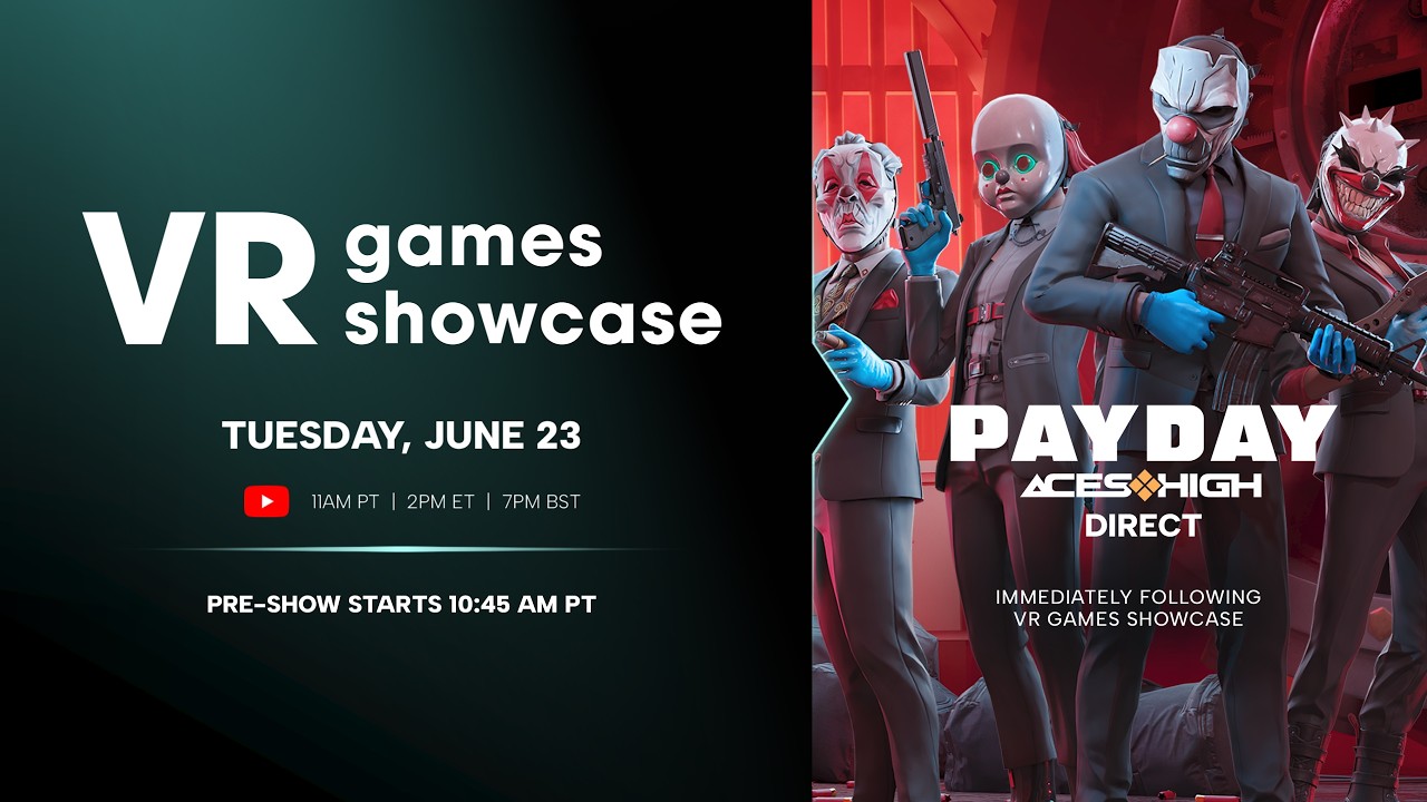 Payday Aces High VR co-op heist shooter