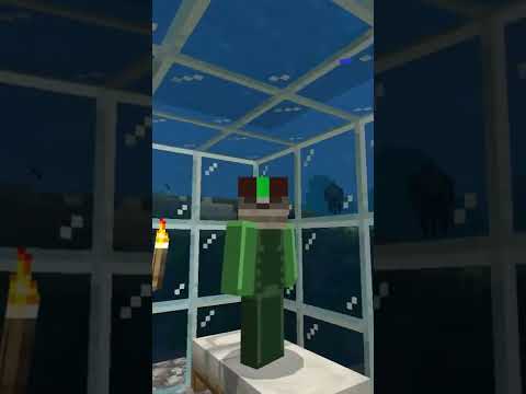 Rare Gem Gaming - How To Build A House Underwater In Minecraft (EASY) ⛏🧱 #shorts #minecraft