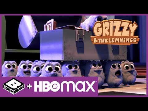 Grizzy en de Lemmings | Baby Grizzy | Cartoonito