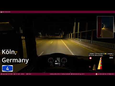 ETS2 Timelapse | Frankfurt (DE) to Eindhoven (NL) | 402KM