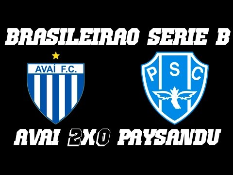 Melhores Momentos - Avaí 2 x0 Paysandu - Campeonato Brasileiro Série B (30-09-016)