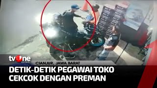 Download lagu Terekam CCTV, Geng Motor Aniaya Pegawai Toko Helm di Cianjur | Sidik Jari tvOne mp3