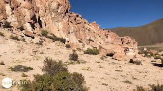 Abenteuer 100 Tage Südamerika: Italia Perdida Felsenformation im Valle de las Rocas 