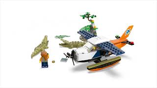LEGO® City 60425 Hydroplán na průzkum džungle