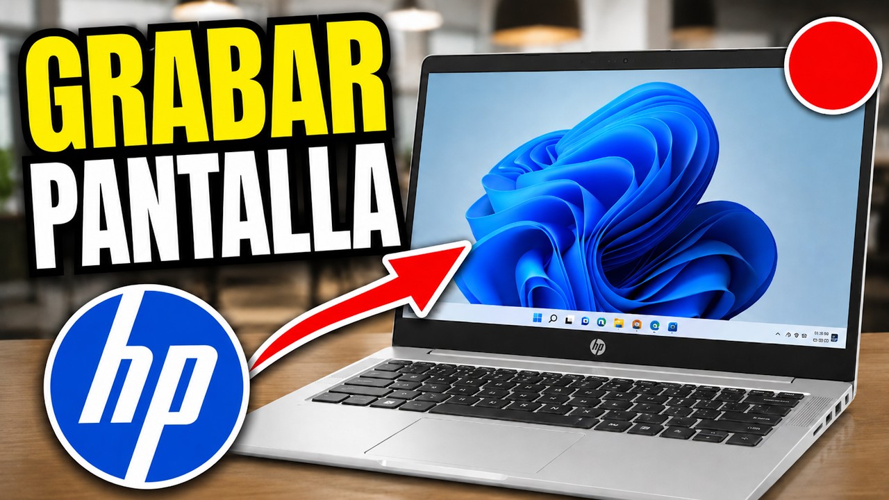 Cómo Grabar la Pantalla en una Laptop HP con Windows 11 | Tutorial Fácil