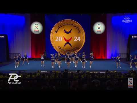 Team Schweden All Girl Premier ICU World Cheerleading Championship 2024 Finale