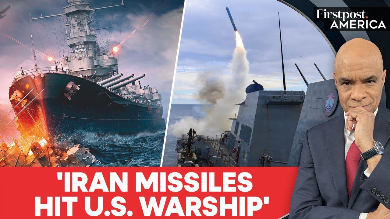 Iran Claims Strike on US Warship, Threatens 'Graveyard' for American Carriers | Firstpost America