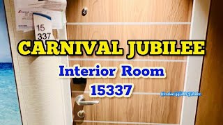 Carnival Jubilee Inside Cabin 15337  Interior Stateroom Deck 15 Inaugural Cruise