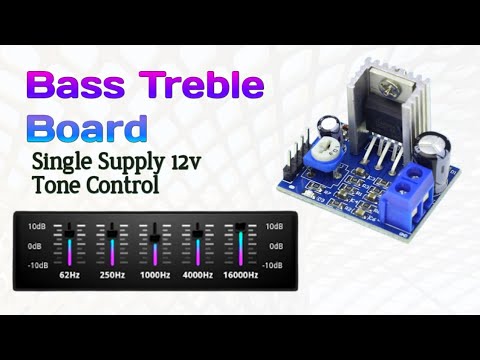 How to Make Active Tone Controls Circuit - bass / treble  Control Circuit 🔥| #32k  | #diy bt board
