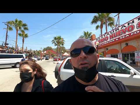 Walking through Puerto Nuevo Baja California Mexico 🇲🇽
