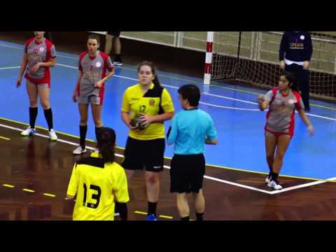 Andebol: AC Lusitanos - CJ Almeida Garrett Juv.Fem. NOV2016