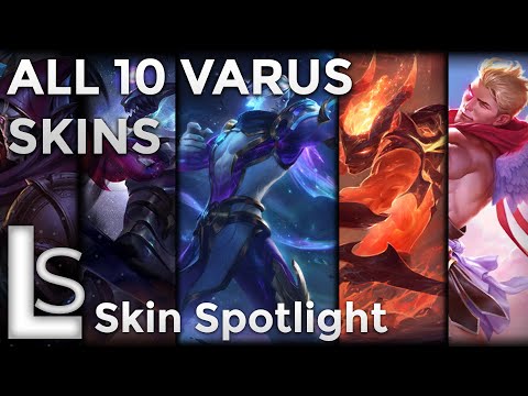 ALL VARUS SKINS 2021 - Skin Spotlight - League of Legends