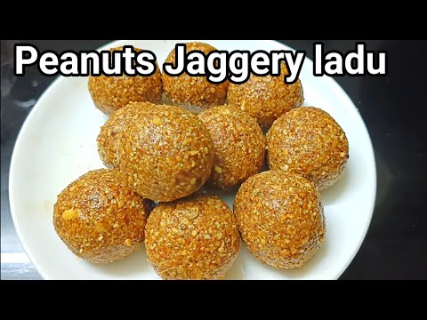 Protein Rich Peanut Jaggery Ladoo | Healthy Snack for Kids & Fitness Lovers