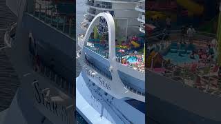 Icon and Star of the seas! Both Icon Class 😱 #cruiseship #yt #ytshorts #travel #viral