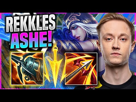REKKLES TRAINING SOME ASHE! - G2 Rekkles Plays Ashe ADC vs Vayne! | Season 11