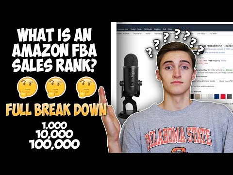 What Is An Amazon FBA Sales Rank - (Sales Rank EXPLAINED) | FULL BREAKDOWN