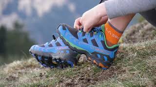 Ultra Raptor II Mid JR Gtx, Carbon/Flame