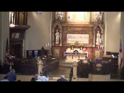 "Where cross the crowded ways of life" @ St. John's Detroit