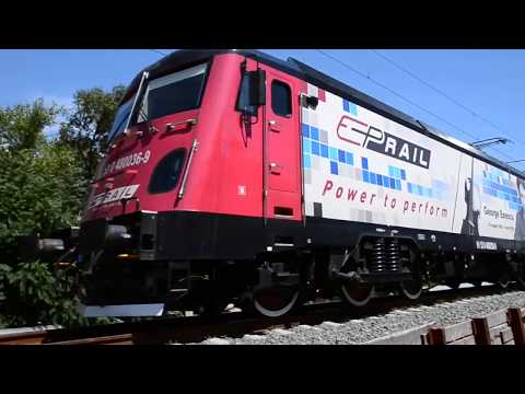 480-036-9  George Enescu cu navetă goală pentru bușteni la Deva