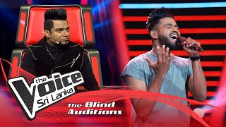 Sasith Wickramasinghe - Marry You | Blind Auditions | The Voice Sri Lanka