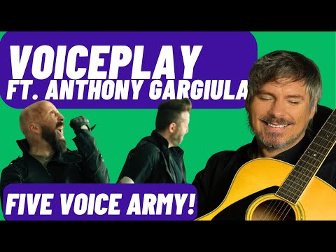 PRO SINGER'S first REACTION to VOICEPLAY FEAT. ANTHONY GARGIULA - SEVEN NATION ARMY COVER