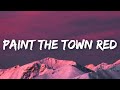 Doja Cat Paint The Town Red Lyrics