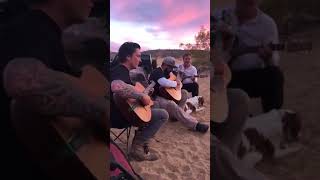 Synyster Gates, Papa Gates and Brent Haner - Desert Jam Session - 04.22.18