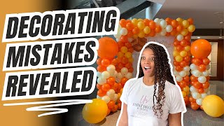 How To Avoid THESE Balloon Decorating Mistakes!