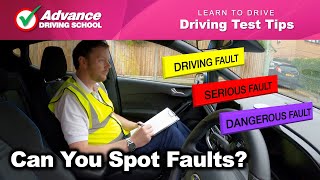 Can you spot driving faults like a test examiner?