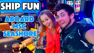 Epic Day 3 Aboard MSC SeaShore | Fun Roulette Wins & Dinner at Butcher's Cut: