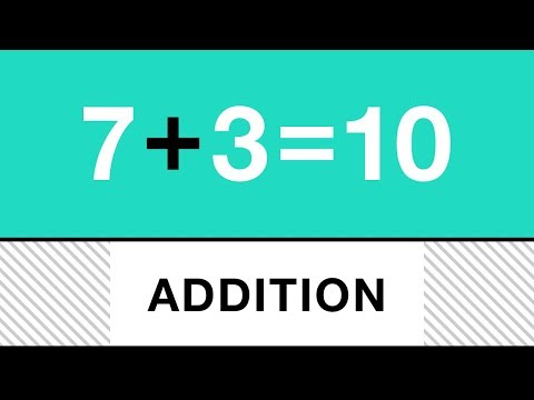 数学の基礎。足し算 (Math Basics: Addition)