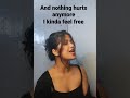 and nothing hurts anymore,I feel kinda free 🥀(MY RENDITION) (COVER!!) #shorts #ghosttown #trending