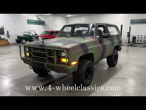 1984 Chevrolet Military K5 Blazer (CC-2010351) for sale in Holland , Michigan