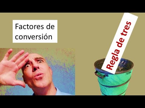 ▷ Cómo usar factores de conversión fácil. Primeros ejemplos