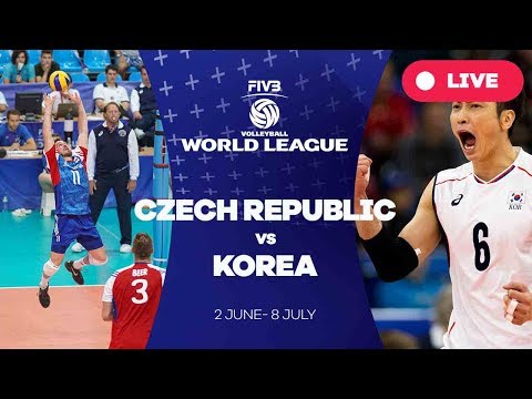 Czech Republic v Korea - Group 2: 2017 FIVB Volleyball World League