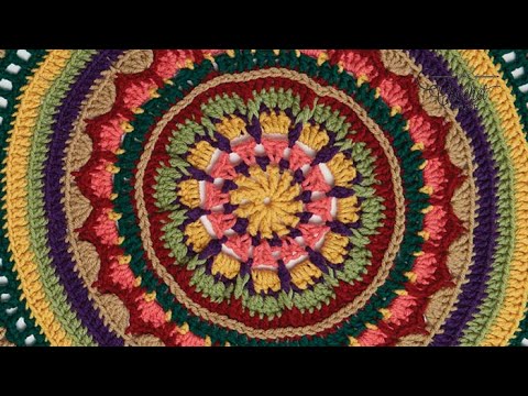 download lagu mp3 mp4 Crochet Mandala Blanket, download lagu Crochet Mandala Blanket gratis, unduh video klip Crochet Mandala Blanket