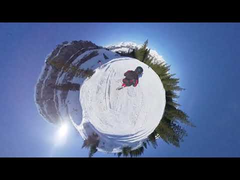 Skiing on the Chäserrugg