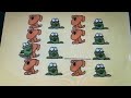 Sesame Street Frog And Dog Pattern