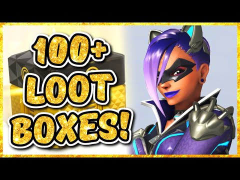 Overwatch - OPENING 100+ ANNIVERSARY LOOT BOXES