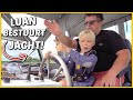 LUAN BESTUURT HET JACHT NAAR EEN EiLAND ? | Bellinga Vlog #1790