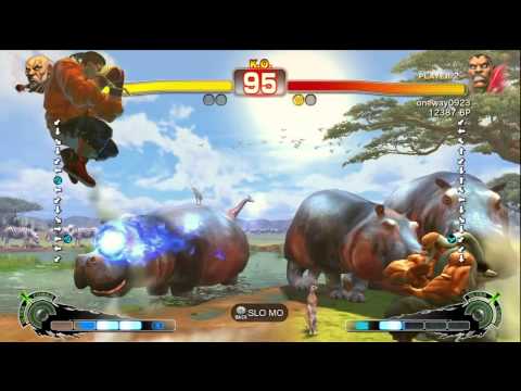 Bullcat [Gouken] vs oneway0923 [Balrog] SSF4 Japanese Online Ranked Matches - TRUE-HD