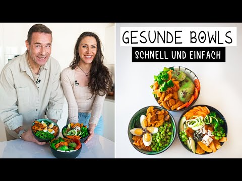 Gesunde Fitness Bowls SCHNELL und EINFACH! Mit @ehrenpflaume
