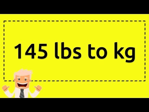 145 lbs to kg